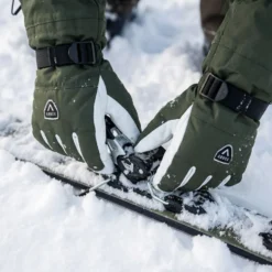 Annox Alpine Leather Ski Gloves