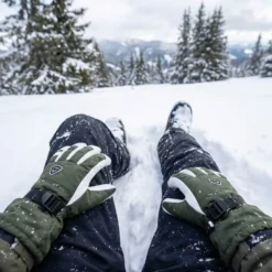 Annox Alpine Leather Ski Gloves