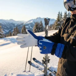 Annox Alpine Leather Ski Gloves