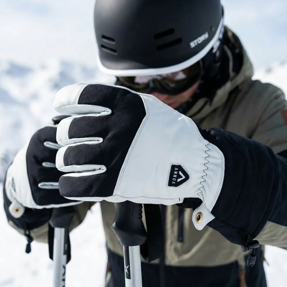 Annox Alpine Leather Ski Gloves