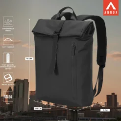 Annox Casual Laptop Backpack 15.6” – PU Water-Resistant