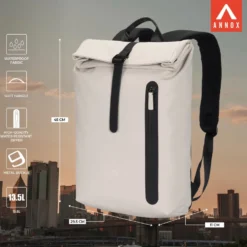 Annox Casual Laptop Backpack 15.6” – PU Water-Resistant
