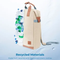 Annox Follow Your Passion Backpack – Water-repellent backpack in upcycled material