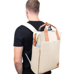 Annox Follow Your Passion Backpack – Water-repellent backpack in upcycled material