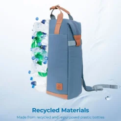 Annox Follow Your Passion Backpack – Water-repellent backpack in upcycled material