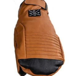 Annox Peak Leather Ski Gloves