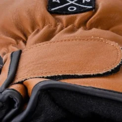 Annox Peak Leather Ski Gloves