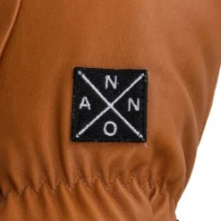 Annox Peak Leather Ski Gloves