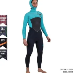 Annox Radical Hooded Women Wetsuit 6/5/4