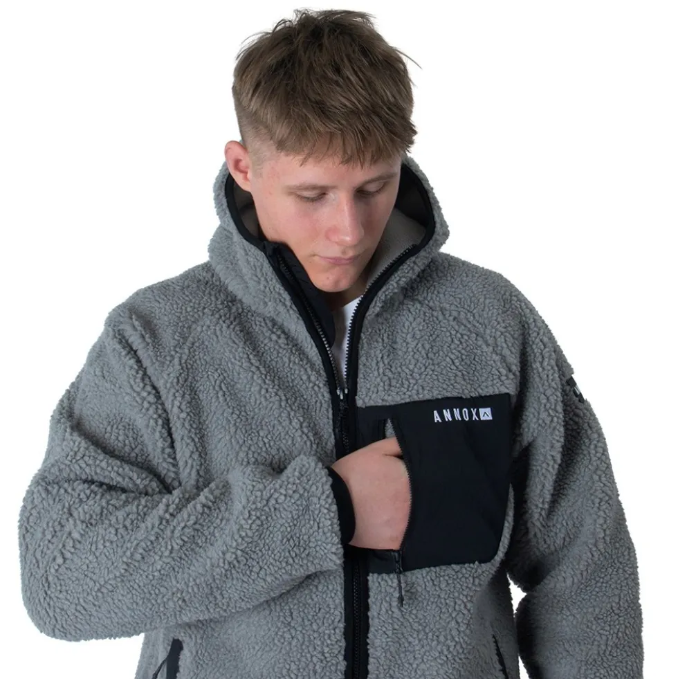 Annox Summit Hoodie Sherpa Fleece Jacket