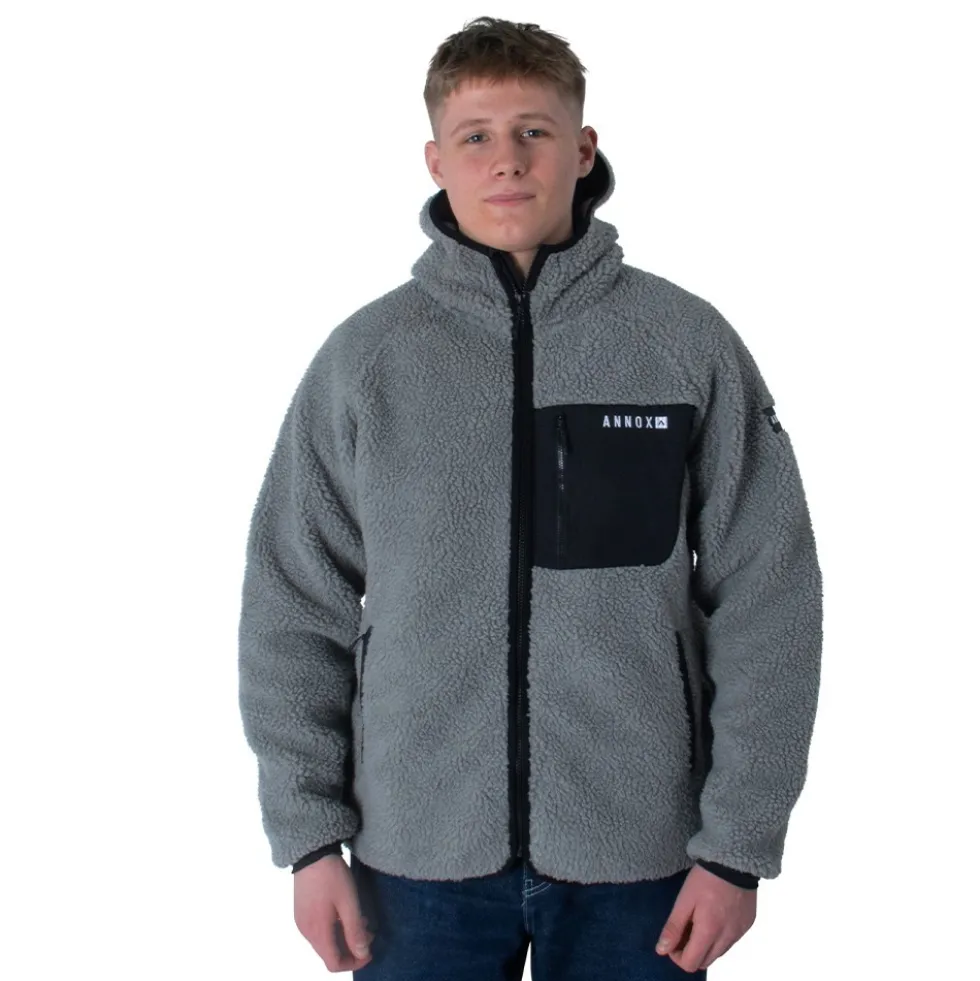 Annox Summit Hoodie Sherpa Fleece Jacket