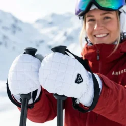 Annox Wired Leather Ski Gloves