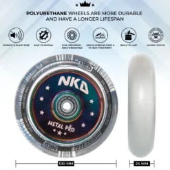NKD Metal Pro Scooter Wheel
