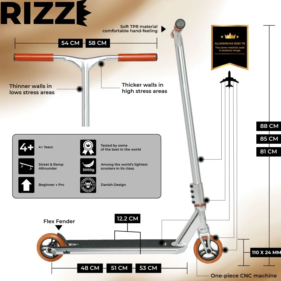 NKD RIZZ Pro Scooter