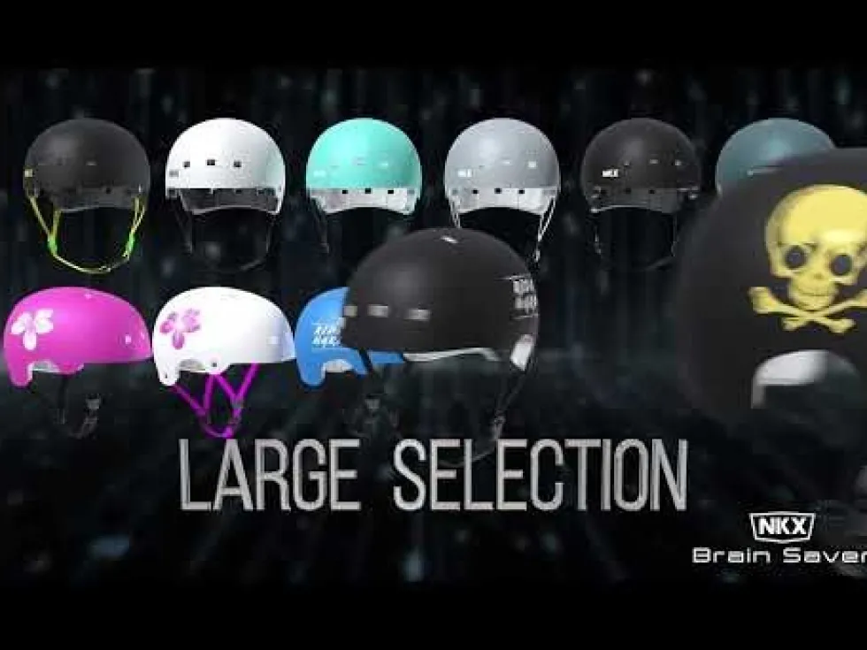 NKX Brain Saver Certified Skate Helmet