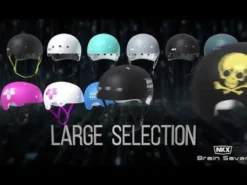 NKX Brain Saver Certified Skate Helmet