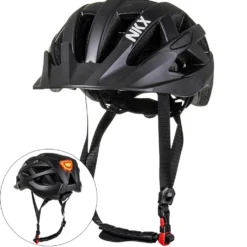 NKX City LED Bicycle Helmet with built-in light