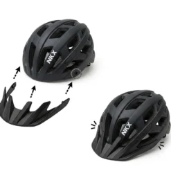 NKX City LED Bicycle Helmet with built-in light