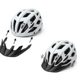 NKX City LED Bicycle Helmet with built-in light