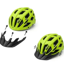 NKX City LED Bicycle Helmet with built-in light