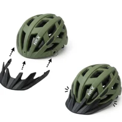NKX City LED Bicycle Helmet with built-in light
