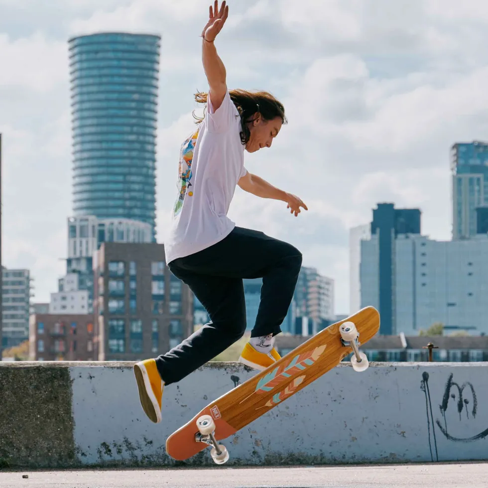 NKX Feather Dancing Longboard