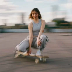 NKX Feather Dancing Longboard