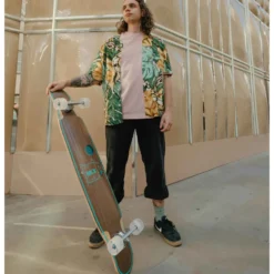 NKX Geometric Dancing Longboard