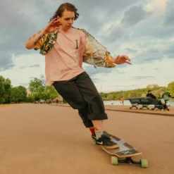 NKX Geometric Dancing Longboard