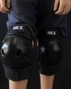 NKX Kids 3-Pack Pro Protective Gear - Knee Pads, Elbow Pads and Wrist Guards