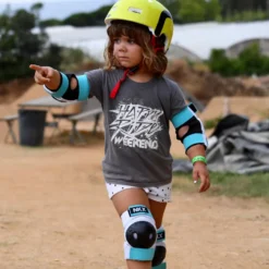 NKX Kids 3-Pack Pro Protective Gear - Knee Pads, Elbow Pads and Wrist Guards