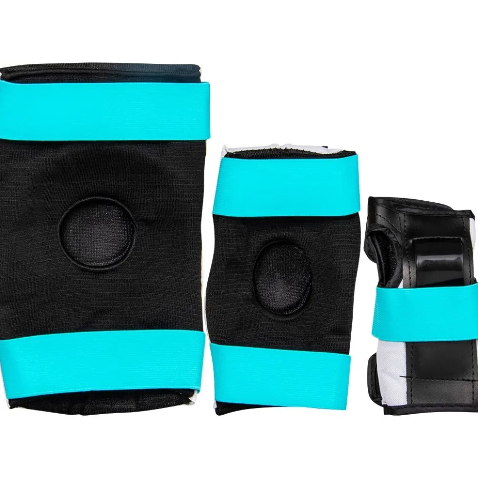 NKX Kids 3-Pack Pro Protective Gear - Knee Pads, Elbow Pads and Wrist Guards