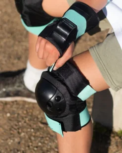NKX Kids 3-Pack Pro Protective Gear - Knee Pads, Elbow Pads and Wrist Guards