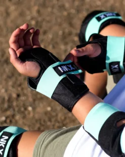 NKX Kids 3-Pack Pro Protective Gear - Knee Pads, Elbow Pads and Wrist Guards