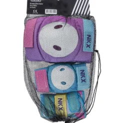 NKX Kids 3-Pack Pro Protective Gear - Knee Pads, Elbow Pads and Wrist Guards