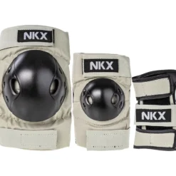 NKX Kids 3-Pack Pro Protective Gear - Knee Pads, Elbow Pads and Wrist Guards