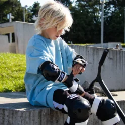 NKX Kids 3-Pack Pro Protective Gear - Knee Pads, Elbow Pads and Wrist Guards