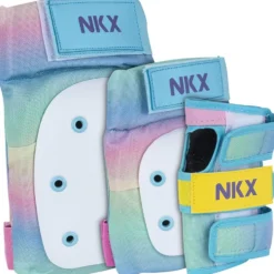 NKX 3-Pack Pro Protective Gear - Knee Pads, Elbow Pads and Wrist Guards