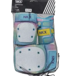 NKX 3-Pack Pro Protective Gear - Knee Pads, Elbow Pads and Wrist Guards