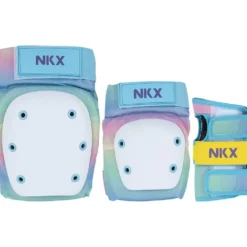 NKX 3-Pack Pro Protective Gear - Knee Pads, Elbow Pads and Wrist Guards