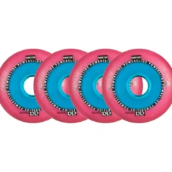 Powerslide Defcon RTS Inline Skate Wheels 4-Pack