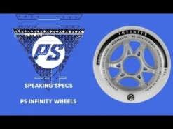 Powerslide Infinity Inline Skate Wheels 4-Pack