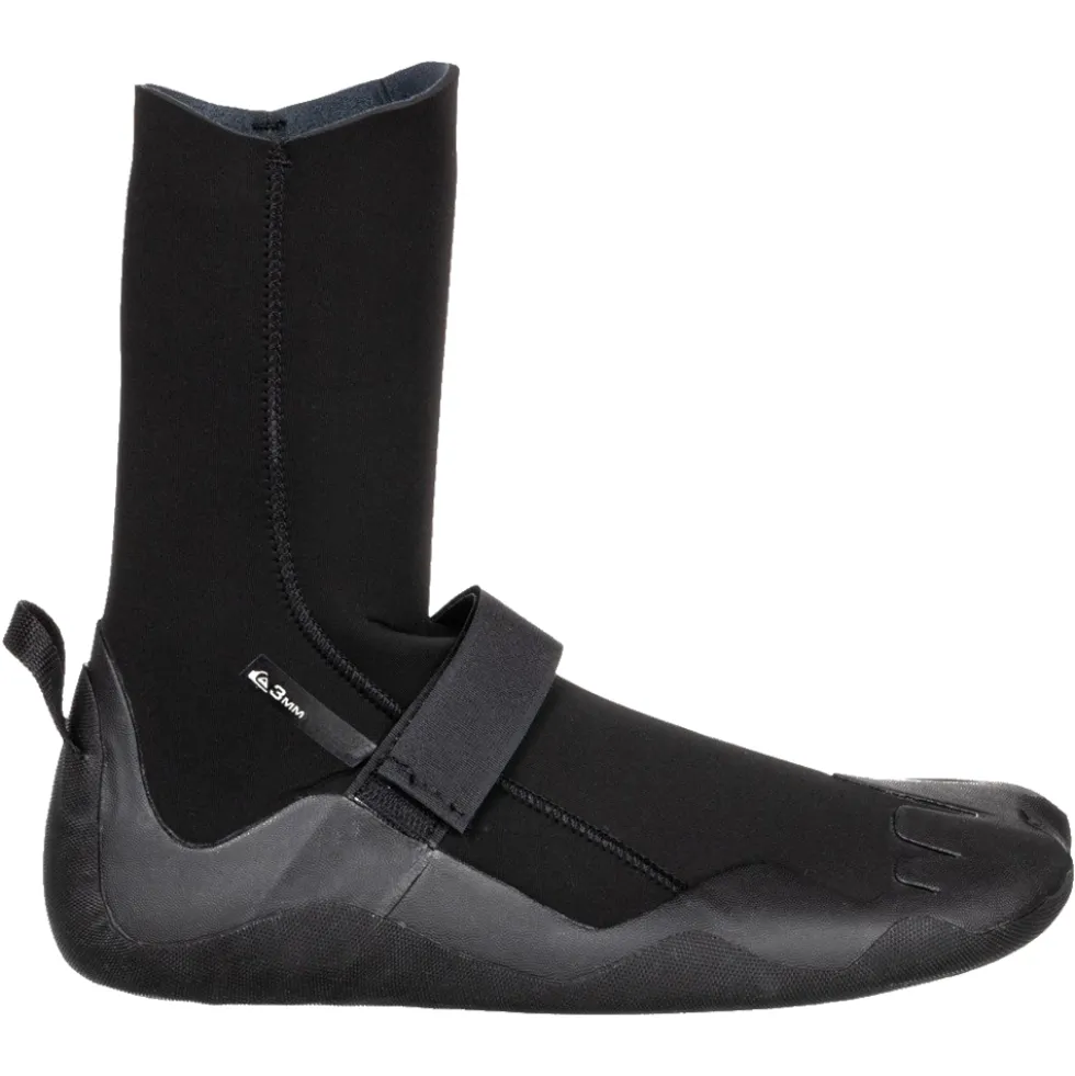 Quiksilver Everyday Sessions Round Toe 3mm Wetsuit Boots for Men