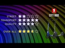 Story City Ride Adjustable Kick Scooter