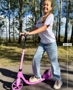 Story City Ride Adjustable Kick Scooter
