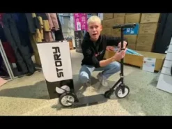 Story Civic Comfort Air-wheels Foldable Kick Scooter