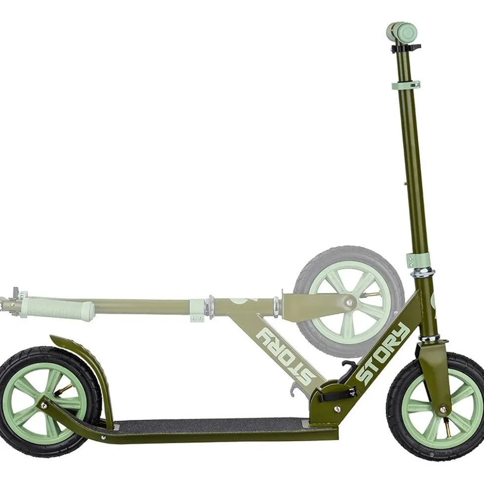 Story Civic Comfort Air-wheels Foldable Kick Scooter