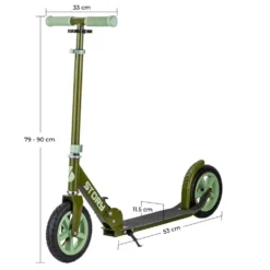 Story Civic Comfort Air-wheels Foldable Kick Scooter