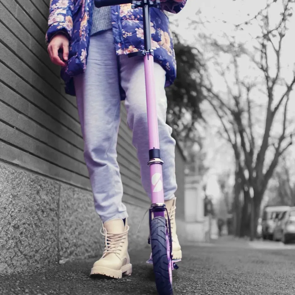 Story Civic Comfort Air-wheels Foldable Kick Scooter