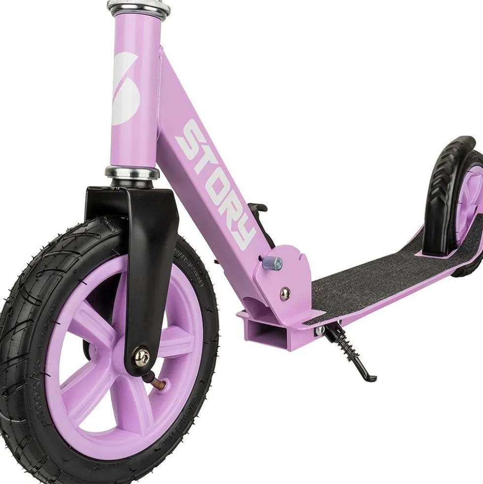 Story Civic Comfort Air-wheels Foldable Kick Scooter